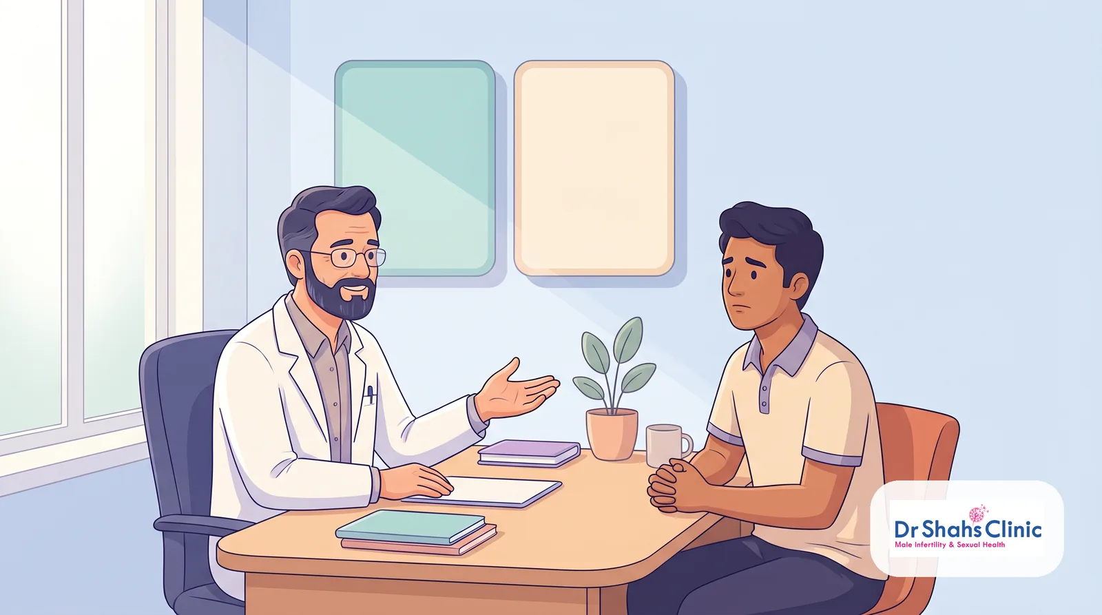 A young man considering a chlamydia test — chlamydia symptoms in men are often silent