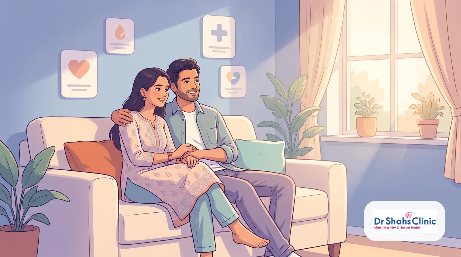 Does penis size matter to get pregnant — a hopeful young Indian couple optimistic about starting a family